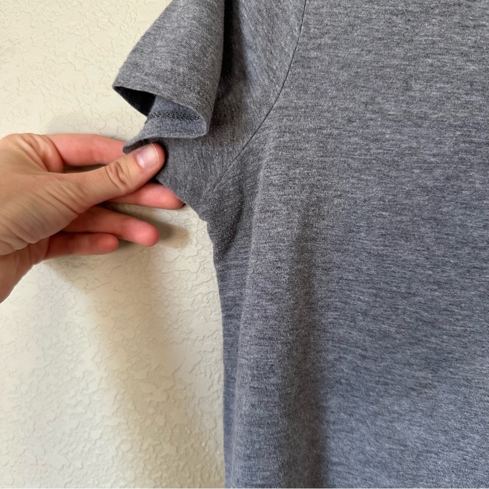 Fifth Sun Heather Gray Crop Top T-Shirt “No Bad‎ Days” - Picture 5 of 5
